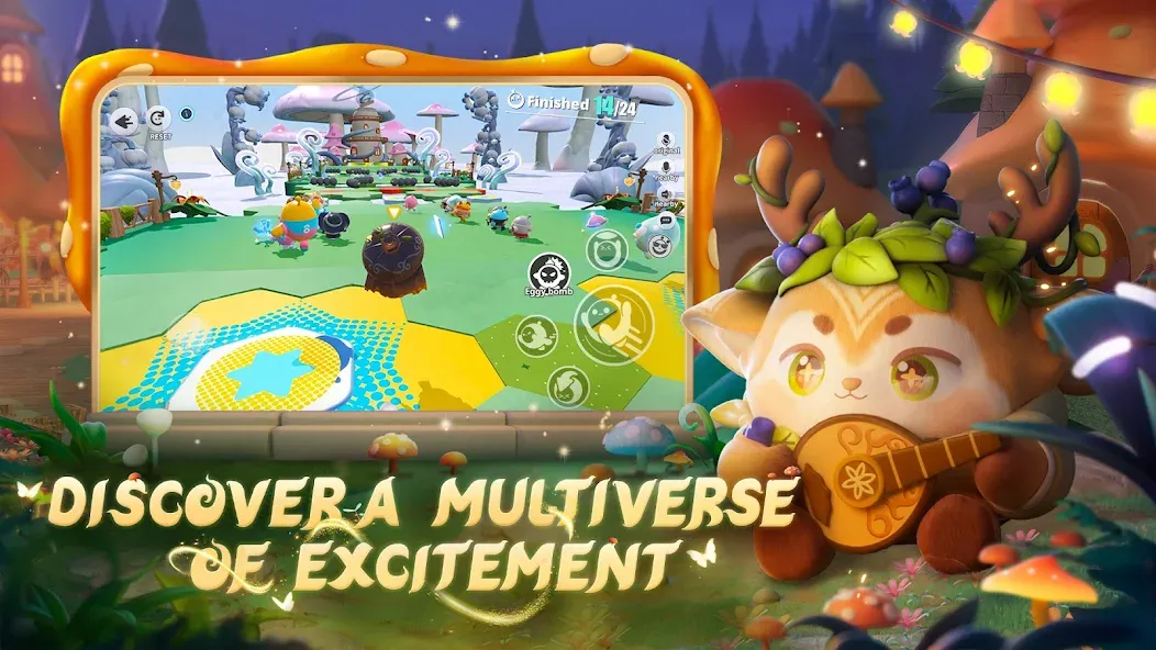 Eggy Party: Trendy Party Game (Эгги Пати) [МОД: Все открыто, Дополнительные деньги и Меню MOD] Screenshot 4