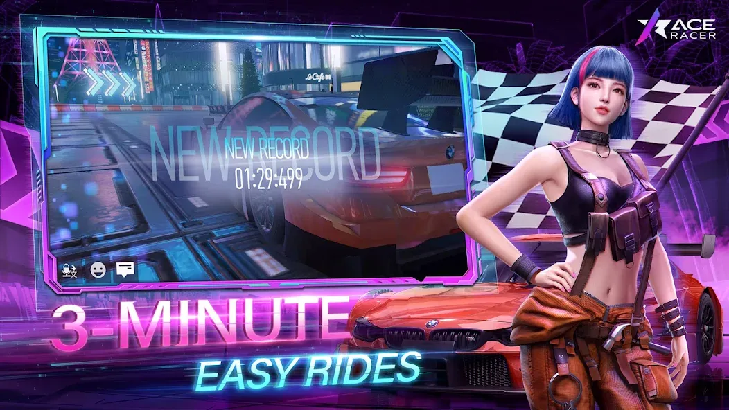 Ace Racer (Эйс Рейсер) [МОД: Меню, Бесконечные монеты и Открытые уровни] Screenshot 5