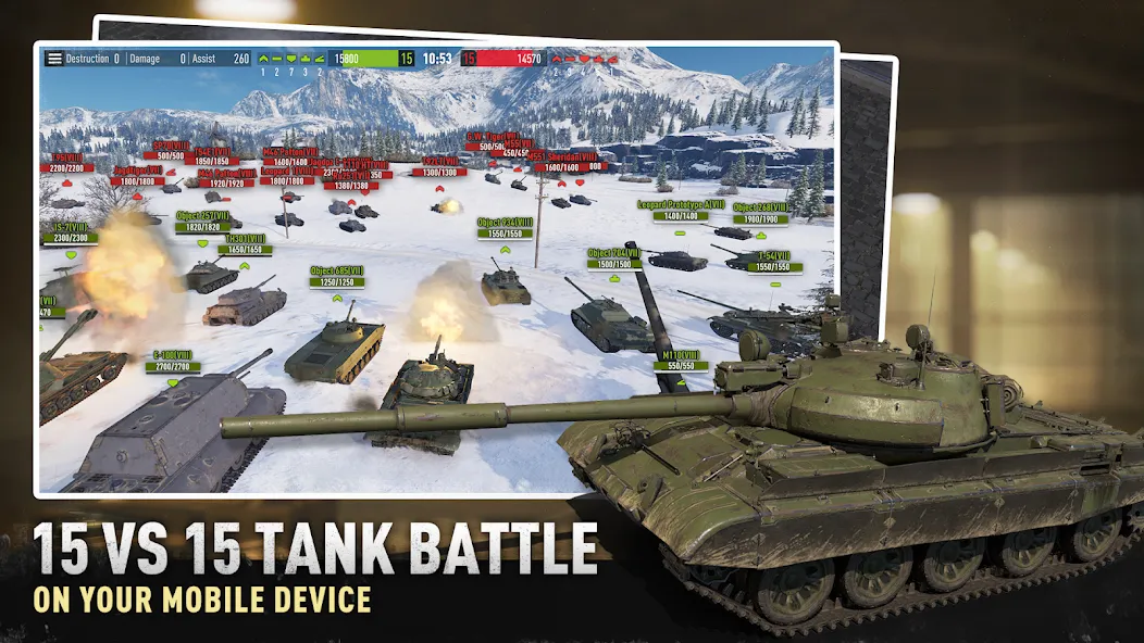 Tank Company (Танковая рота) [МОД: Все открыто, Дополнительные деньги и Меню MOD] Screenshot 1