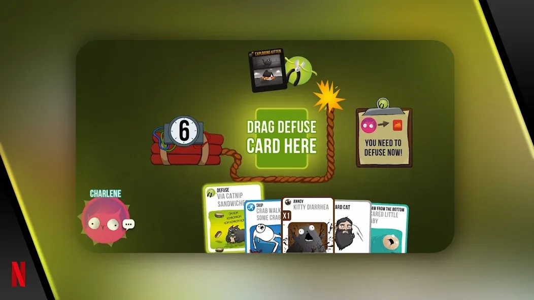 Exploding Kittens - The Game [МОД: Все открыто, Дополнительные деньги и Меню MOD] Screenshot 3