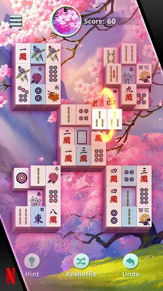 NETFLIX Mahjong Solitaire (НЕТФЛИКС) [МОД: Много монет, Открытые уровни и Мега MOD] Screenshot 4