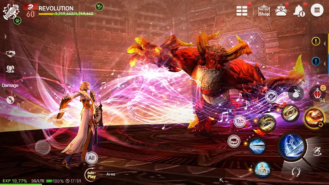 Blade&Soul Revolution [МОД: Меню, Бесконечные монеты и Открытые уровни] Screenshot 2