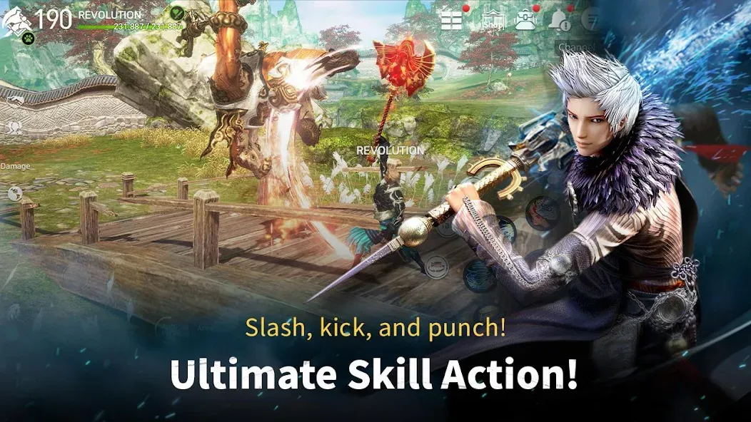 Blade&Soul Revolution [МОД: Меню, Бесконечные монеты и Открытые уровни] Screenshot 4