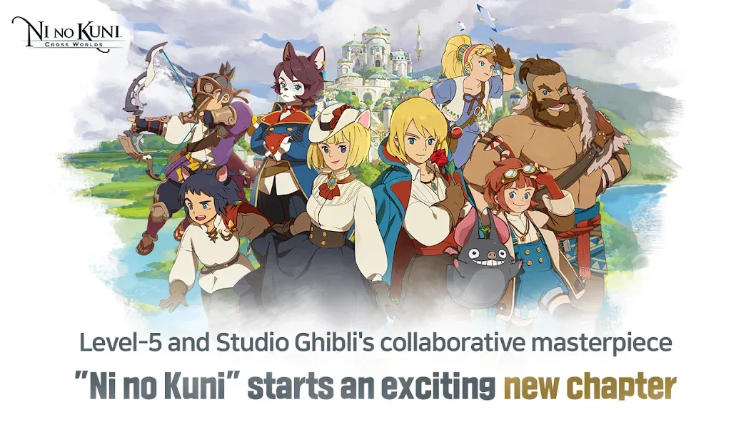 Ni no Kuni: Cross Worlds (Ни но Куни) [МОД: Меню, Бесконечные монеты и Открытые уровни] Screenshot 1