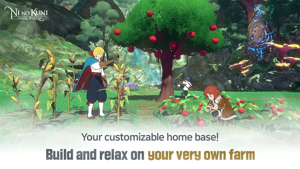 Ni no Kuni: Cross Worlds (Ни но Куни) [МОД: Меню, Бесконечные монеты и Открытые уровни] Screenshot 2