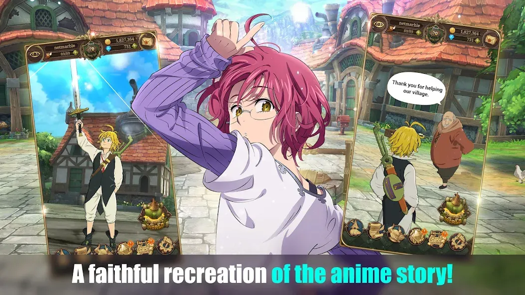 The Seven Deadly Sins (Девять смертных грехов) [МОД: Много монет, Открытые уровни и Мега MOD] Screenshot 2