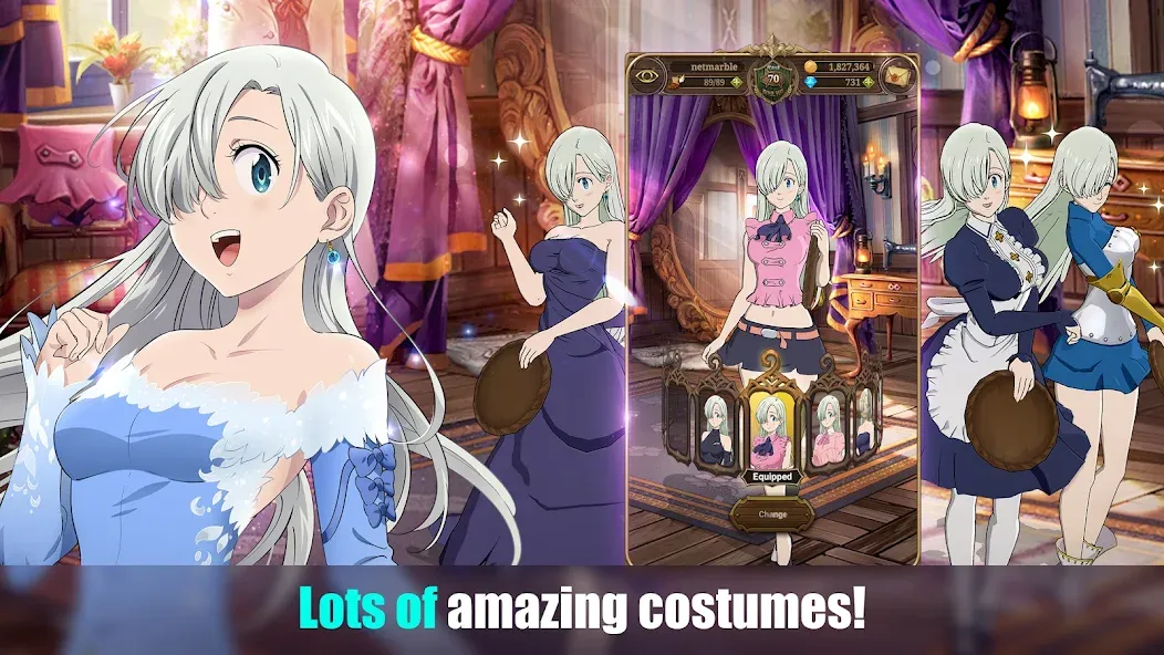 The Seven Deadly Sins (Девять смертных грехов) [МОД: Много монет, Открытые уровни и Мега MOD] Screenshot 3
