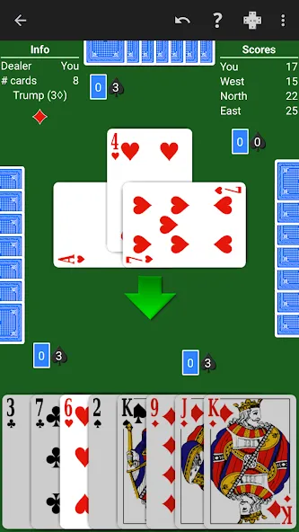 Oh Hell - Expert AI (О Хелл) [МОД: Много денег, Монет и Все открыто] Screenshot 1