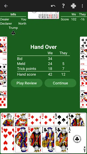 Pinochle - Expert AI (Пиночле) [МОД: Много денег, Монет и Все открыто] Screenshot 3