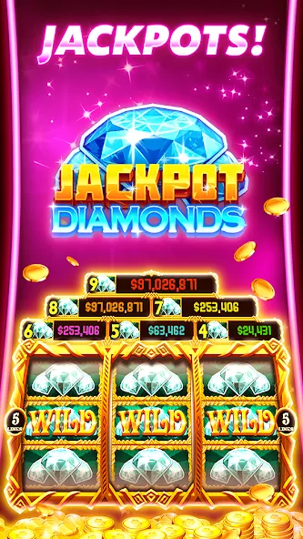 Treasure Slots - Vegas Slots & [МОД: Деньги, Монеты и Меню MOD] Screenshot 2