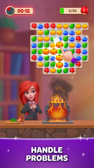Becharmed - Match 3 Games (Бичармед) [МОД: Деньги, Монеты и Меню MOD] Screenshot 2
