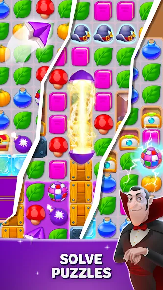 Becharmed - Match 3 Games (Бичармед) [МОД: Деньги, Монеты и Меню MOD] Screenshot 4