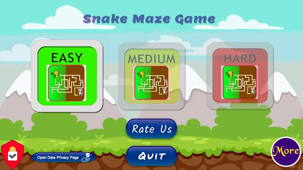 Snake Maze game (Змеиная лабиринтная игра) [МОД: Меню, Бесконечные монеты и Открытые уровни] Screenshot 1