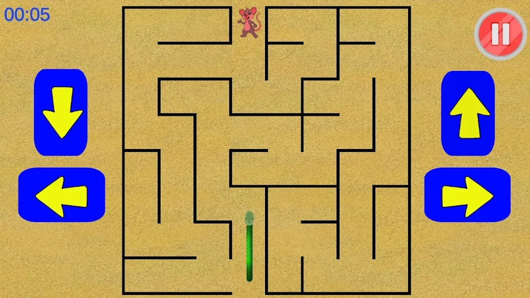 Snake Maze game (Змеиная лабиринтная игра) [МОД: Меню, Бесконечные монеты и Открытые уровни] Screenshot 3