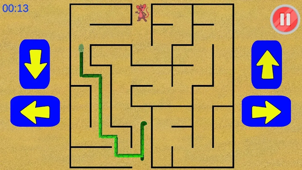 Snake Maze game (Змеиная лабиринтная игра) [МОД: Меню, Бесконечные монеты и Открытые уровни] Screenshot 4
