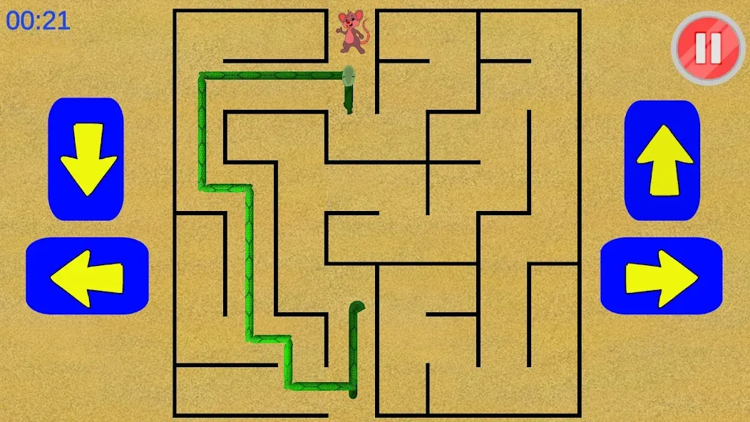 Snake Maze game (Змеиная лабиринтная игра) [МОД: Меню, Бесконечные монеты и Открытые уровни] Screenshot 5