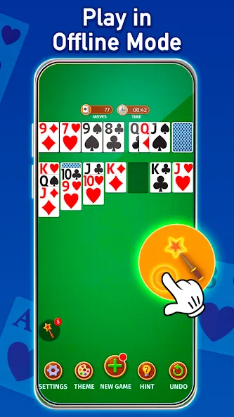 Solitaire: Classic Card Game (Клондайк Солитер) [МОД: Много монет, Открытые уровни и Мега MOD] Screenshot 5