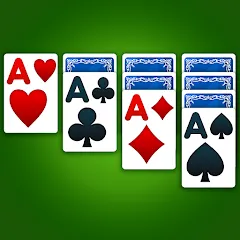 Скачать Solitaire: Classic Card Game (Клондайк Солитер) [МОД: Много монет, Открытые уровни и Мега MOD] | Взлом Solitaire: Classic Card Game на Андроид