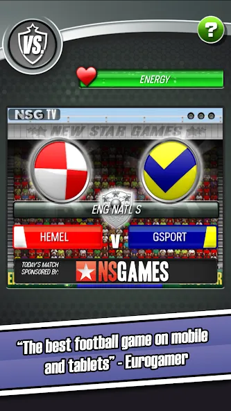 New Star Soccer (Нью Стар Соккер) [МОД: Меню, Бесконечные монеты и Открытые уровни] Screenshot 1