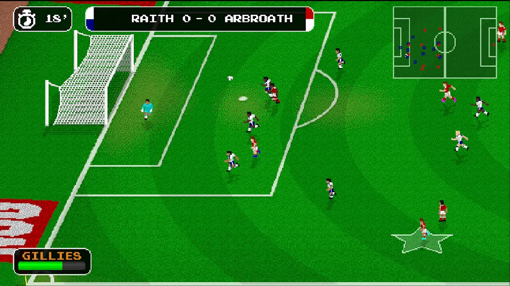 Retro Goal (Ретро Гол) [МОД: Меню, Бесконечные монеты и Открытые уровни] Screenshot 2