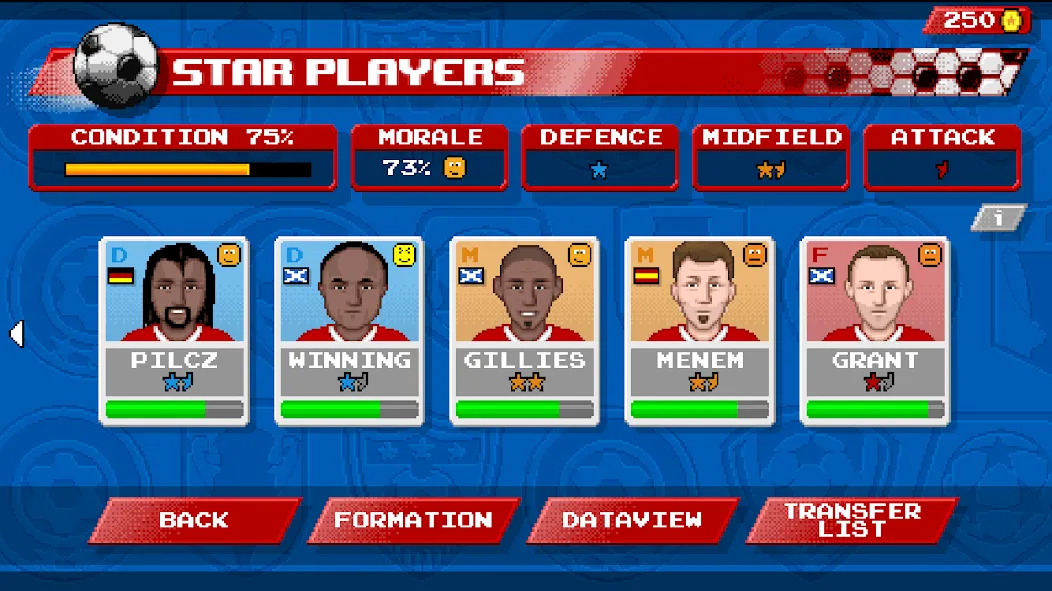 Retro Goal (Ретро Гол) [МОД: Меню, Бесконечные монеты и Открытые уровни] Screenshot 3