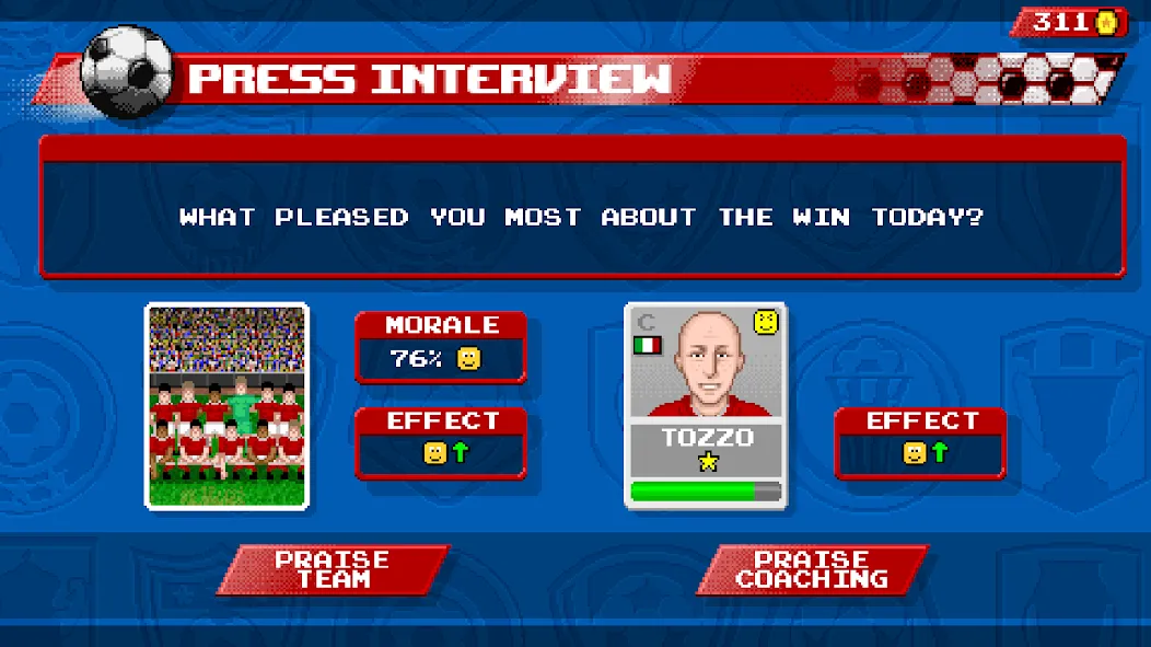 Retro Goal (Ретро Гол) [МОД: Меню, Бесконечные монеты и Открытые уровни] Screenshot 5