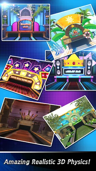 Bowling Club : 3D bowling [МОД: Много монет, Открытые уровни и Мега MOD] Screenshot 5