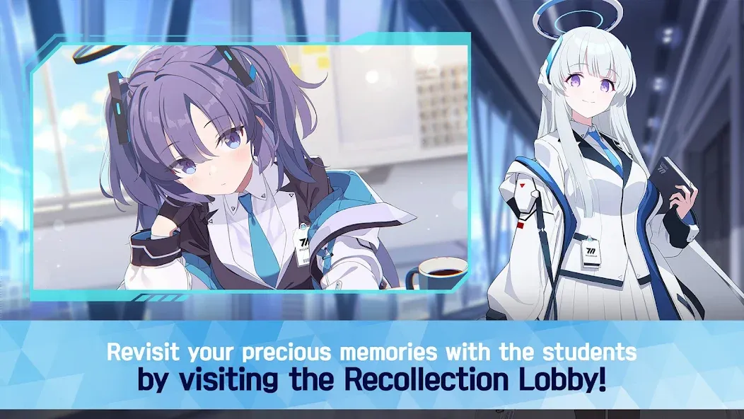Blue Archive (Блу Архив) [МОД: Много денег, Монет и Все открыто] Screenshot 4