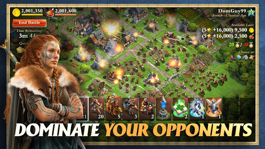 DomiNations Asia (Доминейшнс Азия) [МОД: Все открыто, Дополнительные деньги и Меню MOD] Screenshot 1