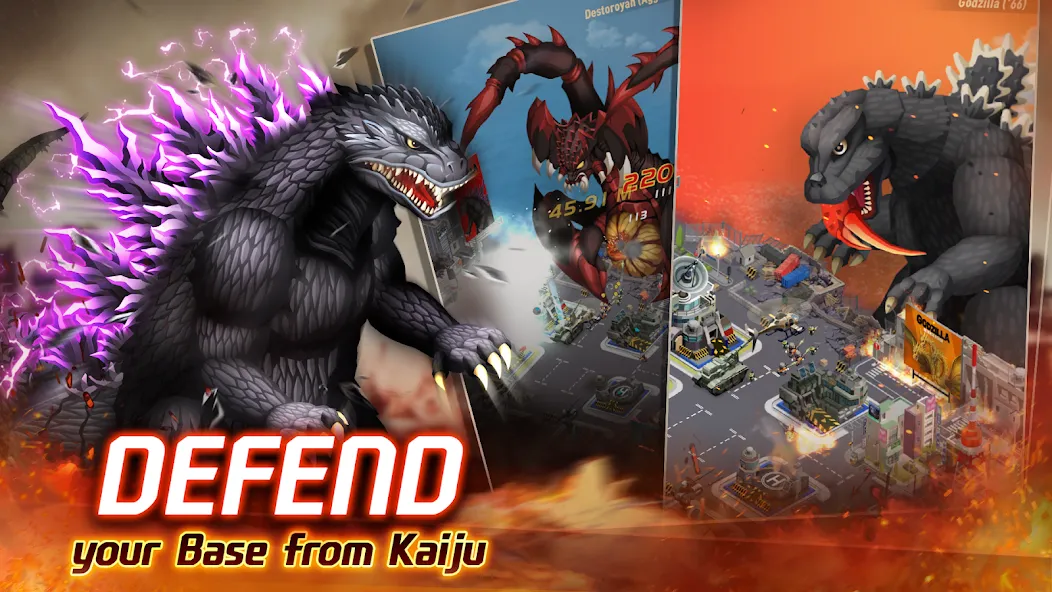 Godzilla Defense Force (Годзилла Дефенс Форс) [МОД: Все открыто, Дополнительные деньги и Меню MOD] Screenshot 1