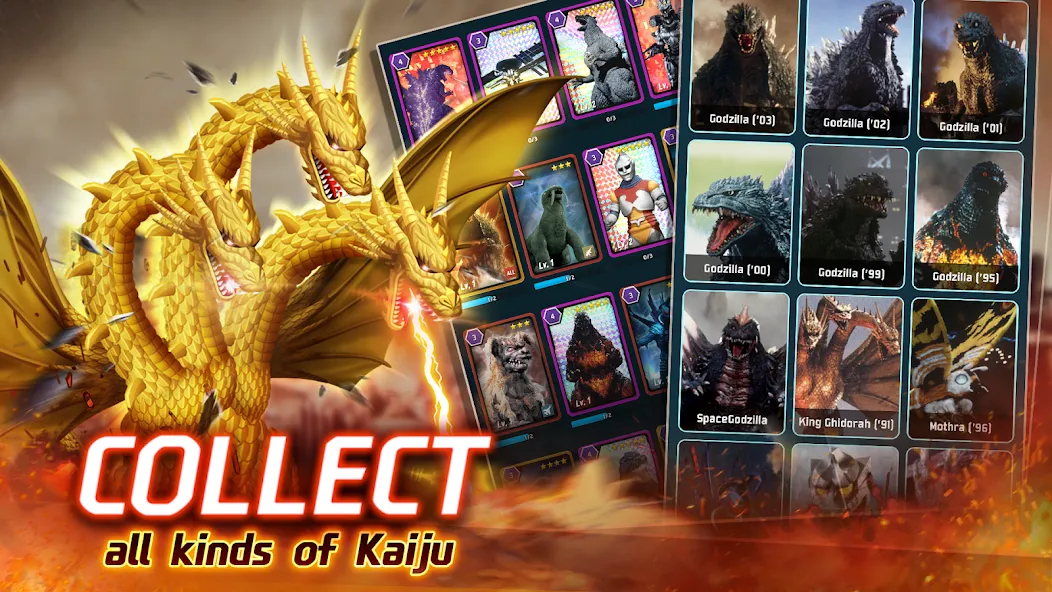 Godzilla Defense Force (Годзилла Дефенс Форс) [МОД: Все открыто, Дополнительные деньги и Меню MOD] Screenshot 2
