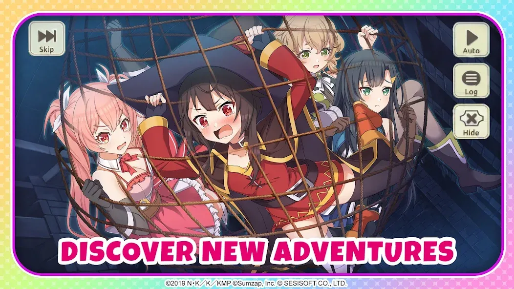 KonoSuba: Fantastic Days (Коносуба) [МОД: Меню, Бесконечные монеты и Открытые уровни] Screenshot 3