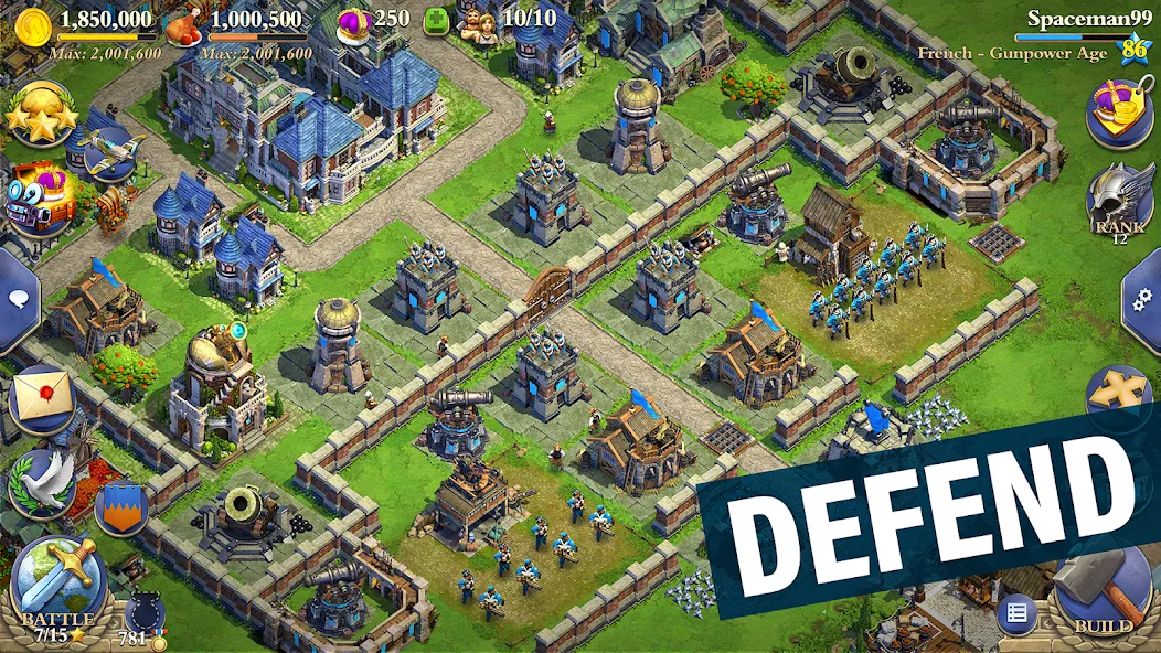 DomiNations (Доминейшнз) [МОД: Много денег, Монет и Все открыто] Screenshot 2