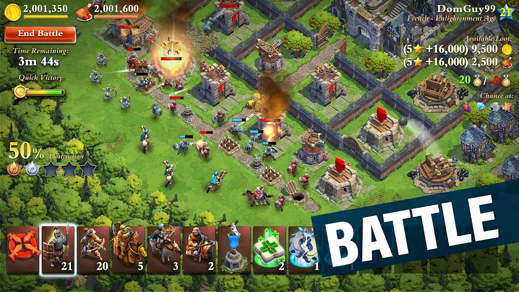 DomiNations (Доминейшнз) [МОД: Много денег, Монет и Все открыто] Screenshot 5