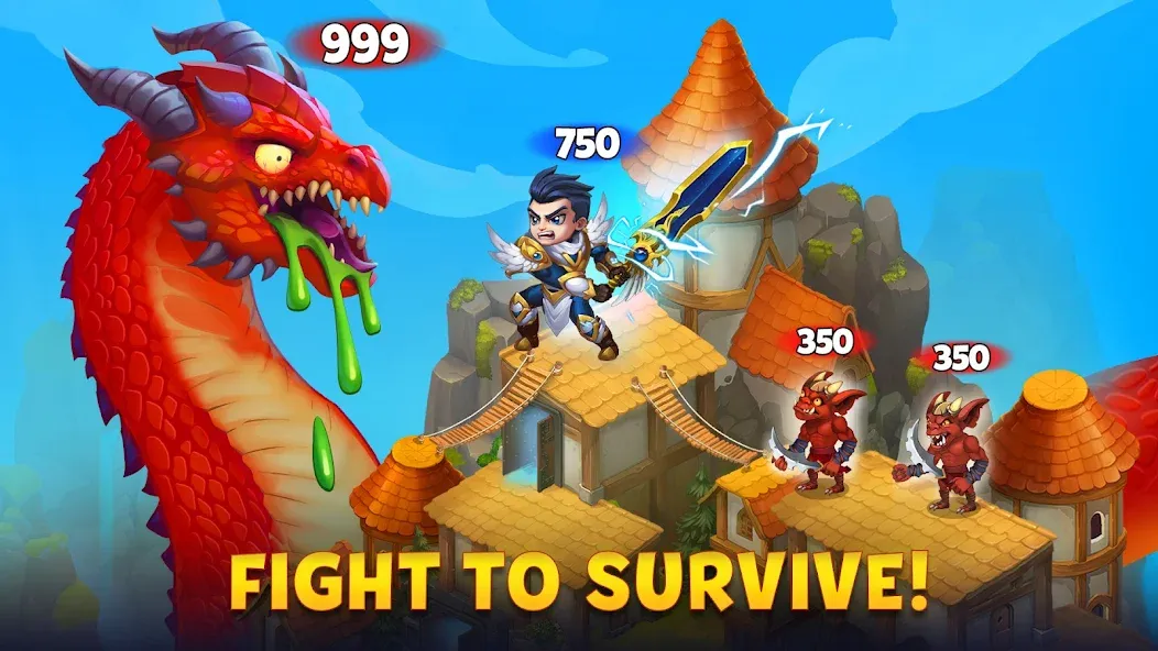 Hero Wars: Alliance [МОД: Много монет, Открытые уровни и Мега MOD] Screenshot 1