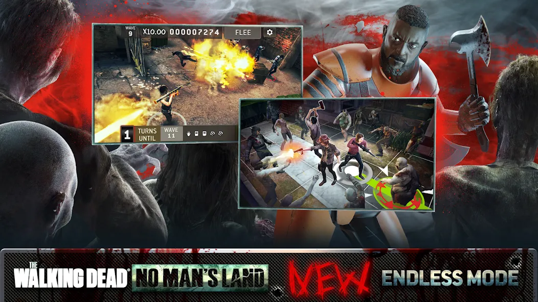 The Walking Dead No Man's Land [МОД: Много денег, Монет и Все открыто] Screenshot 1