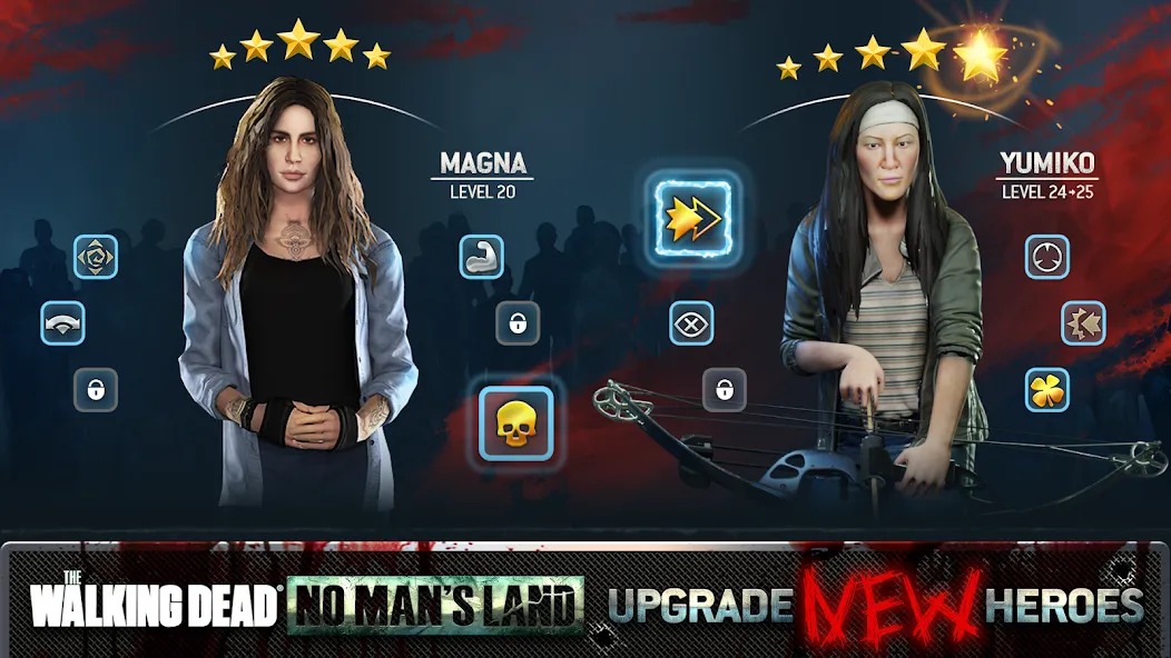 The Walking Dead No Man's Land [МОД: Много денег, Монет и Все открыто] Screenshot 2