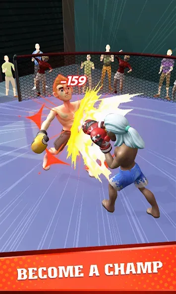 Muscle Tycoon 3D: MMA Boxing (Масл Тайкун 3D) [МОД: Много денег, Монет и Все открыто] Screenshot 5