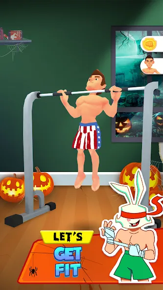 Idle Workout Master: MMA hero (Айдл Воркаут Мастер) [МОД: Деньги, Монеты и Меню MOD] Screenshot 2