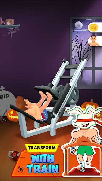 Idle Workout Master: MMA hero (Айдл Воркаут Мастер) [МОД: Деньги, Монеты и Меню MOD] Screenshot 4