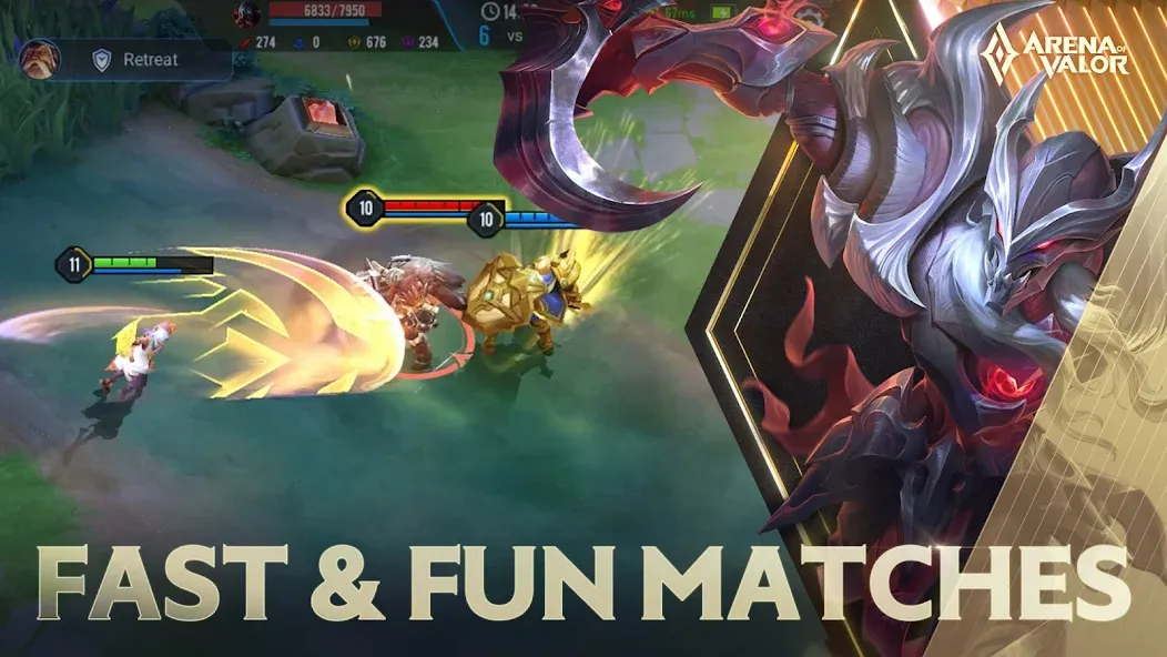Arena of Valor (Арена величия) [МОД: Много денег, Монет и Все открыто] Screenshot 2