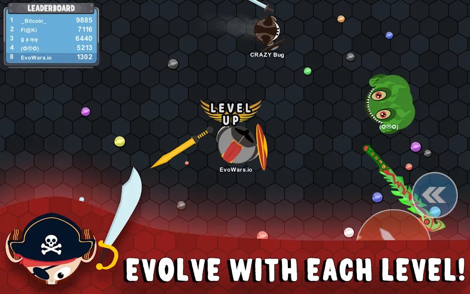 EvoWars.io [МОД: Бесконечные деньги, Монеты и Мега MOD] Screenshot 1