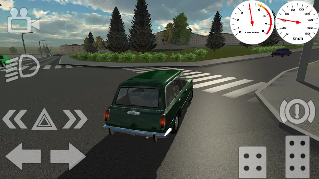 Russian Classic Car Simulator (Русский Классический Автосимулятор) [МОД: Много денег, Монет и Все открыто] Screenshot 3
