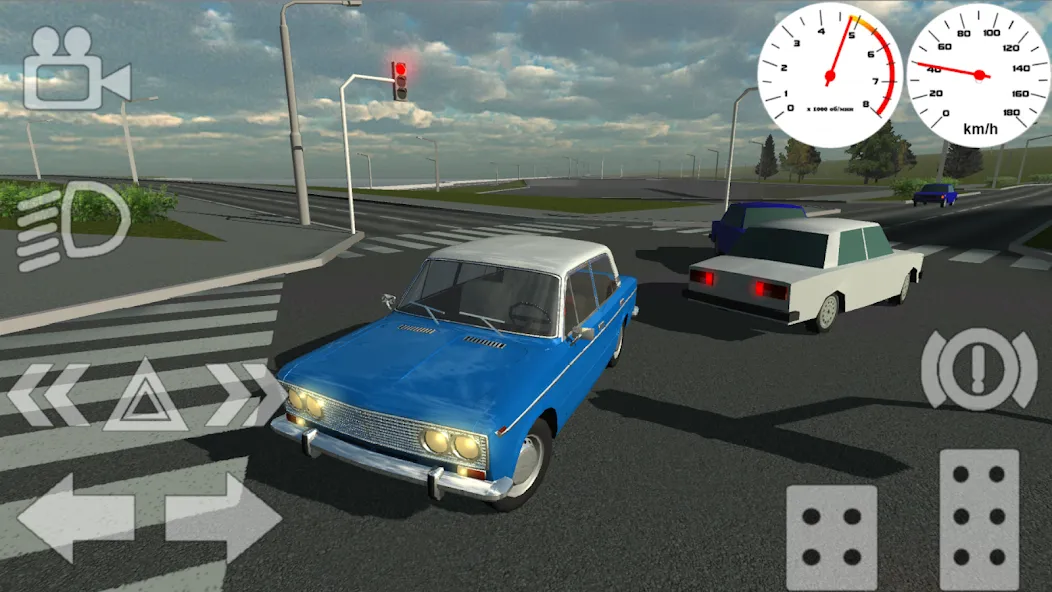 Russian Classic Car Simulator (Русский Классический Автосимулятор) [МОД: Много денег, Монет и Все открыто] Screenshot 4