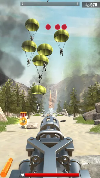 Infantry Attack: War 3D FPS (Инфантерийская атака) [МОД: Много монет, Открытые уровни и Мега MOD] Screenshot 3