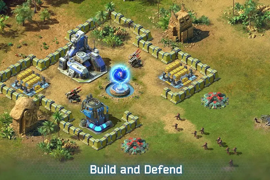 Battle for the Galaxy [МОД: Много денег, Монет и Все открыто] Screenshot 1