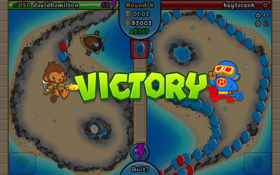 Bloons TD Battles (Блунс ТД Батлз) [МОД: Деньги, Монеты и Меню MOD] Screenshot 3