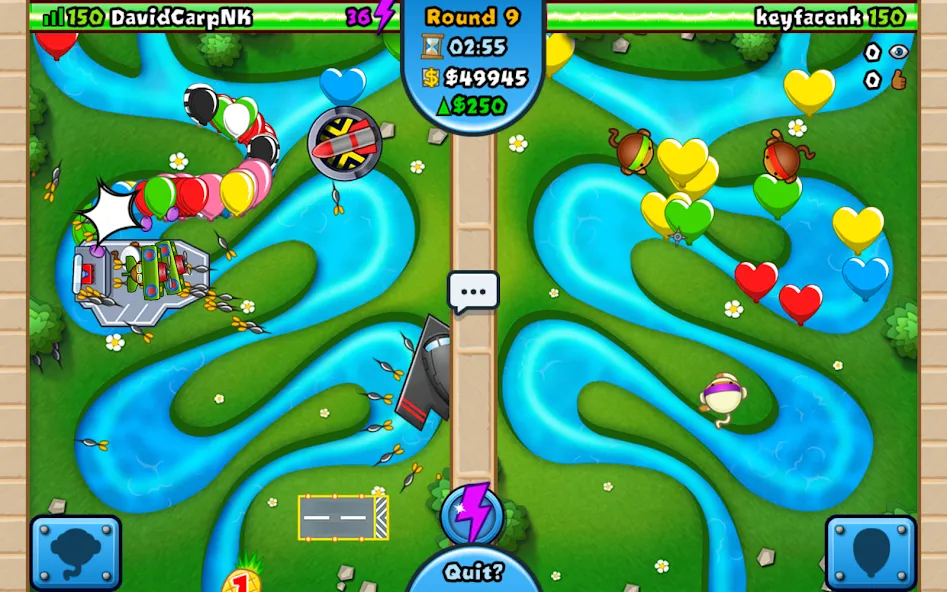 Bloons TD Battles (Блунс ТД Батлз) [МОД: Деньги, Монеты и Меню MOD] Screenshot 4