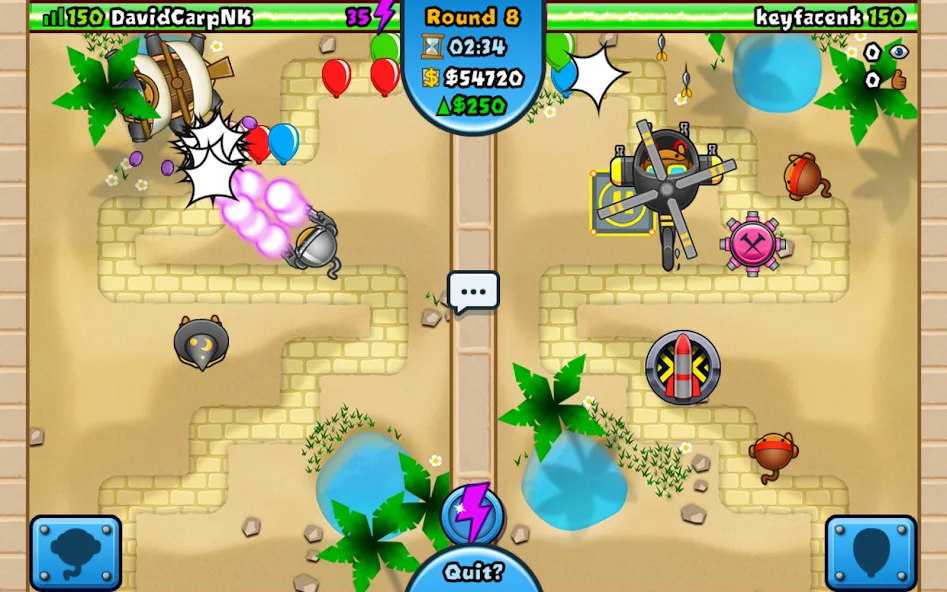 Bloons TD Battles (Блунс ТД Батлз) [МОД: Деньги, Монеты и Меню MOD] Screenshot 5