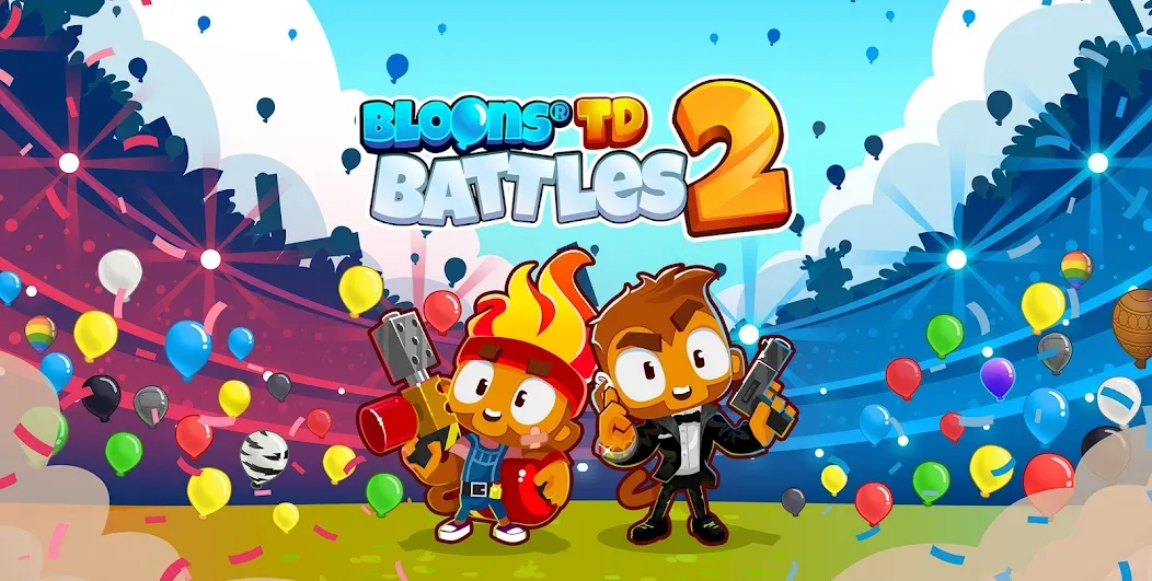 Bloons TD Battles 2 (Блунс ТД Батлс 2) [МОД: Много монет, Открытые уровни и Мега MOD] Screenshot 1